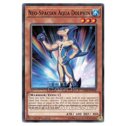 Yu-Gi-Oh! - Legendary Duelists - Magical Hero - Neo-Spacian Aqua Dolphin (Common) LED6-EN018