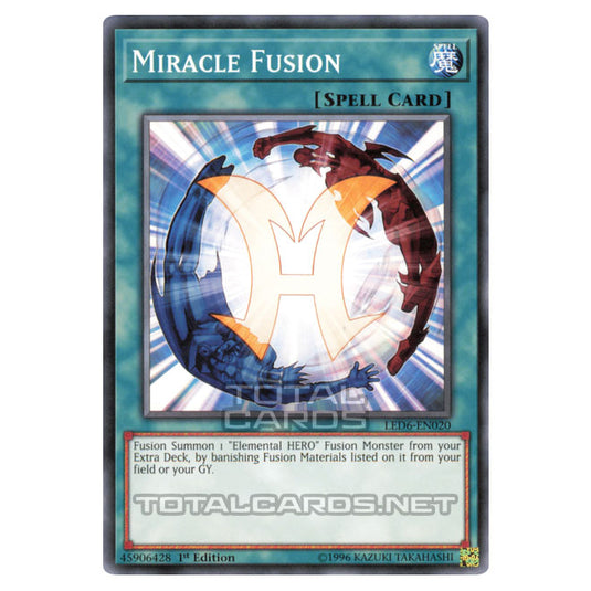 Yu-Gi-Oh! - Legendary Duelists - Magical Hero - Miracle Fusion (Common) LED6-EN020