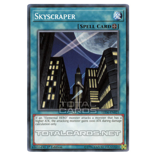 Yu-Gi-Oh! - Legendary Duelists - Magical Hero - Skyscraper (Common) LED6-EN021