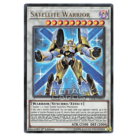 Yu-Gi-Oh! - Legendary Duelists - Magical Hero - Satellite Warrior (Ultra Rare) LED6-EN023 Yu-Gi-Oh! - Legendary Duelists - Magical Hero - Satellite Warrior (Ultra Rare) LED6-EN023