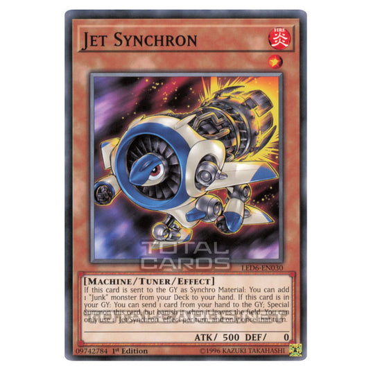 Yu-Gi-Oh! - Legendary Duelists - Magical Hero - Jet Synchron (Common) LED6-EN030