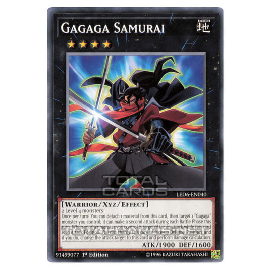 Yu-Gi-Oh! - Legendary Duelists - Magical Hero - Gagaga Samurai (Common) LED6-EN040