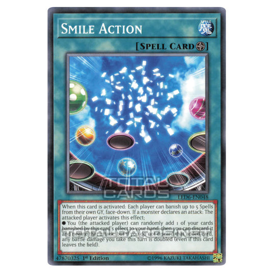Yu-Gi-Oh! - Legendary Duelists - Magical Hero - Smile Action (Common) Yu-Gi-Oh! - Legendary Duelists - Magical Hero - Smile Action (Common)