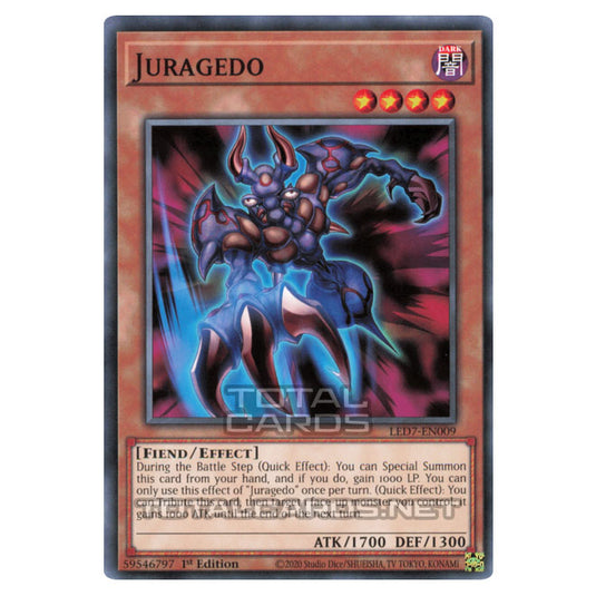 Yu-Gi-Oh! - Legendary Duelists: Rage of Ra - Juragedo (Common) LED7-EN009
