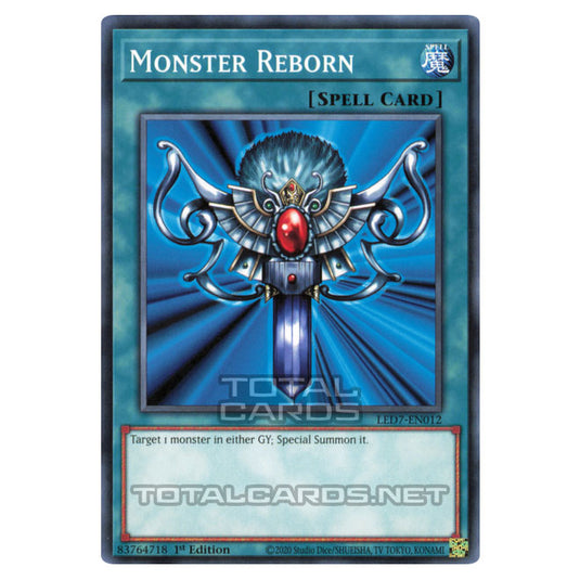 Yu-Gi-Oh! - Legendary Duelists: Rage of Ra - Monster Reborn (Common) LED7-EN012
