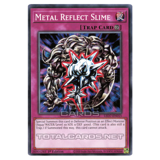 Yu-Gi-Oh! - Legendary Duelists: Rage of Ra - Metal Reflect Slime (Common) LED7-EN015
