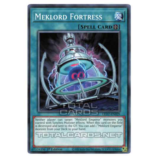 Yu-Gi-Oh! - Legendary Duelists: Rage of Ra - Meklord Fortress (Common) LED7-EN029