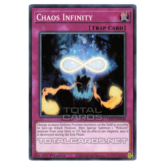 Yu-Gi-Oh! - Legendary Duelists: Rage of Ra - Chaos Infinity (Common) LED7-EN030