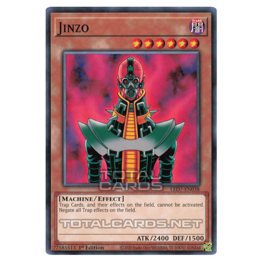 Yu-Gi-Oh! - Legendary Duelists: Rage of Ra - Jinzo (Common) LED7-EN038