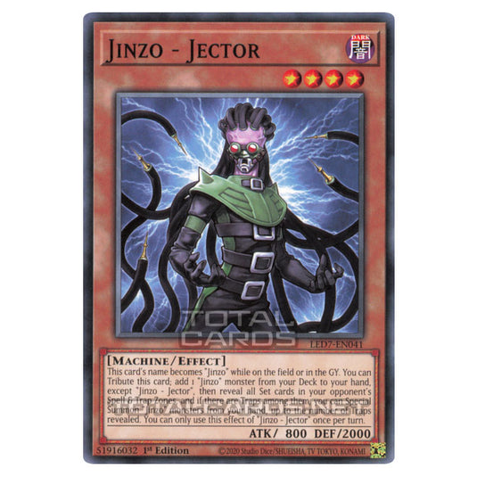Yu-Gi-Oh! - Legendary Duelists: Rage of Ra - Jinzo - Jector (Common) LED7-EN041