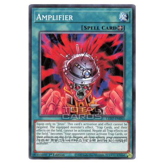 Yu-Gi-Oh! - Legendary Duelists: Rage of Ra - Amplifier (Common) LED7-EN043 Yu-Gi-Oh! - Legendary Duelists: Rage of Ra - Amplifier (Common) LED7-EN043
