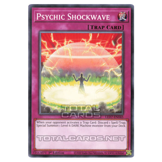 Yu-Gi-Oh! - Legendary Duelists: Rage of Ra - Psychic Shockwave (Common) LED7-EN045