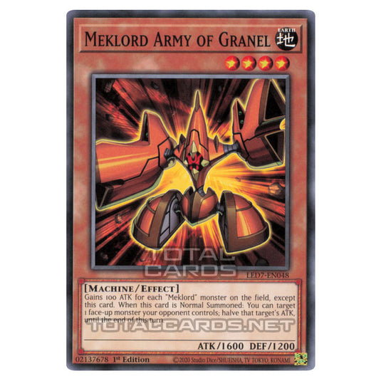 Yu-Gi-Oh! - Legendary Duelists: Rage of Ra - Meklord Army of Granel (Common) LED7-EN048