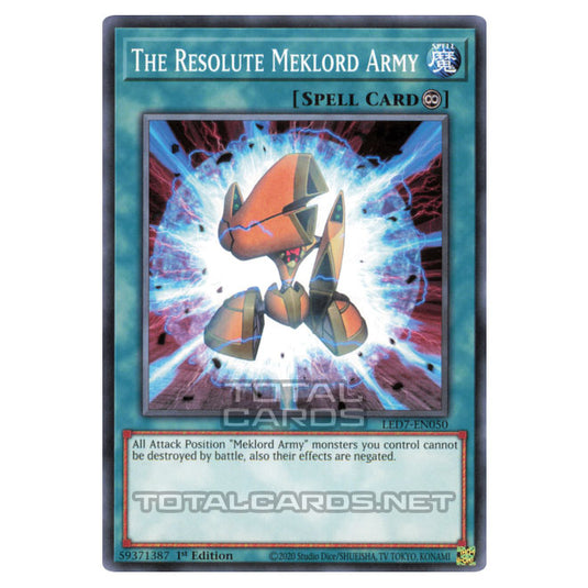 Yu-Gi-Oh! - Legendary Duelists: Rage of Ra - The Resolute Meklord Army (Common) LED7-EN050