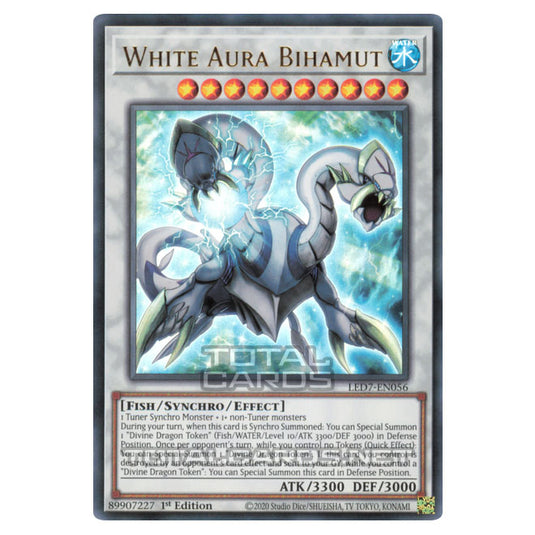 Yu-Gi-Oh! - Legendary Duelists: Rage of Ra - White Aura Bihamut (Ultra Rare) LED7-EN056