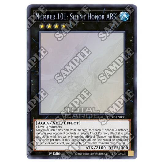 Yu-Gi-Oh! - Legandary Duelist - Duels From The Deep - Number 101: Silent Honor ARK (Ghost Rare) LED9-EN000