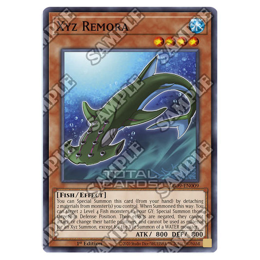 Yu-Gi-Oh! - Legandary Duelist - Duels From The Deep - Xyz Remora (Common) LED9-EN009