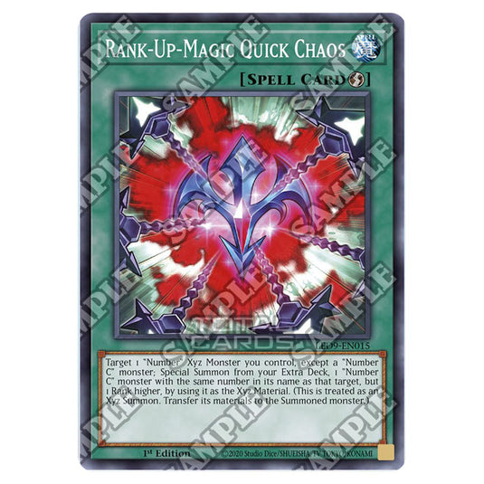Yu-Gi-Oh! - Legandary Duelist - Duels From The Deep - Rank-Up-Magic Quick Chaos (Common) LED9-EN015