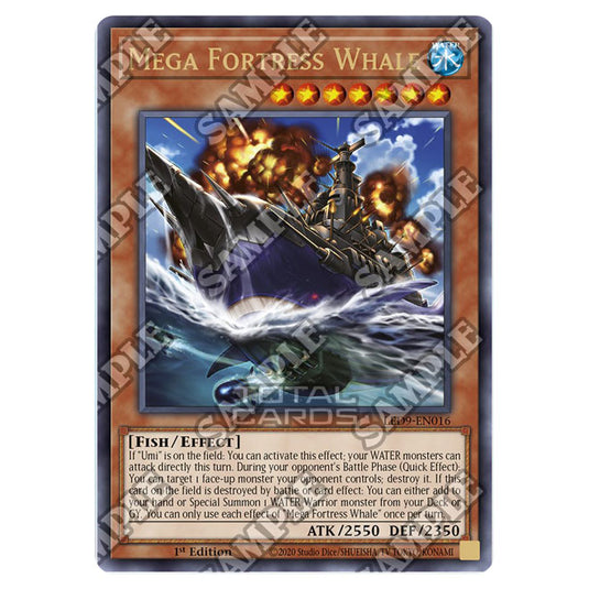 Yu-Gi-Oh! - Legandary Duelist - Duels From The Deep - Mega Fortress Whale (Ultra Rare) LED9-EN016