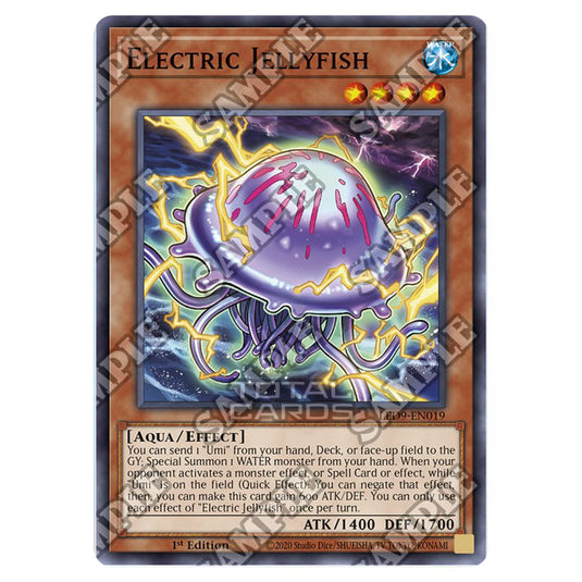 Yu-Gi-Oh! - Legandary Duelist - Duels From The Deep - Electric Jellyfish (Super Rare) LED9-EN019