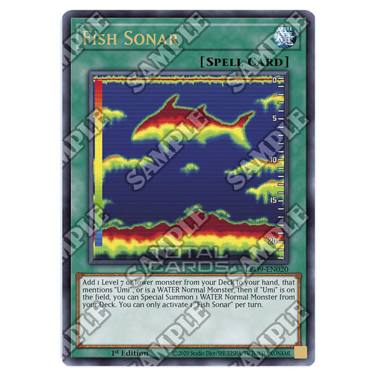 Yu-Gi-Oh! - Legandary Duelist - Duels From The Deep - Fish Sonar (Ultra Rare) LED9-EN020