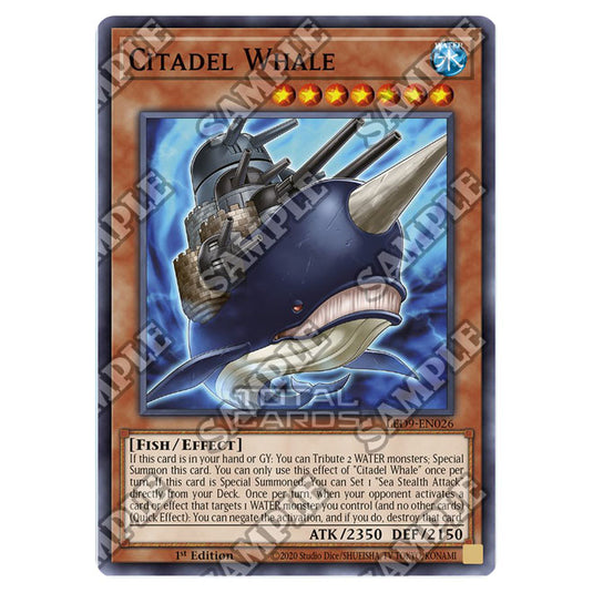 Yu-Gi-Oh! - Legandary Duelist - Duels From The Deep - Citadel Whale (Common) LED9-EN026
