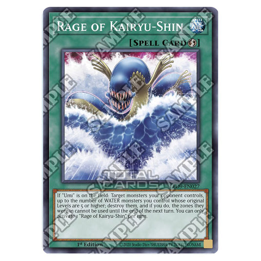 Yu-Gi-Oh! - Legandary Duelist - Duels From The Deep - Rage of Kairyu-Shin (Common) LED9-EN027