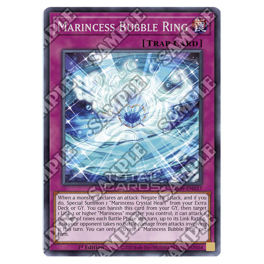 Yu-Gi-Oh! - Legandary Duelist - Duels From The Deep - Marincess Bubble Ring (Rare) LED9-EN037