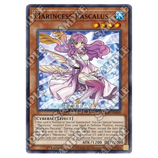 Yu-Gi-Oh! - Legandary Duelist - Duels From The Deep - Marincess Pascalus (Common) LED9-EN039