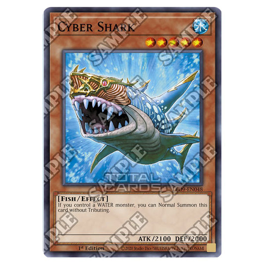 Yu-Gi-Oh! - Legandary Duelist - Duels From The Deep - Cyber Shark (Common) LED9-EN048