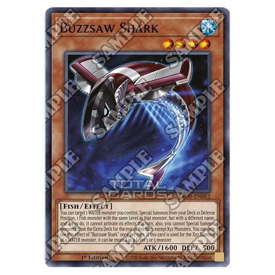 Yu-Gi-Oh! - Legandary Duelist - Duels From The Deep - Buzzsaw Shark (Common) LED9-EN052