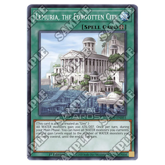 Yu-Gi-Oh! - Legandary Duelist - Duels From The Deep - Lemuria, the Forgotten City (Common) LED9-EN055
