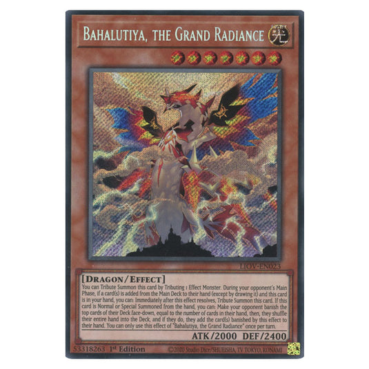 Yu-Gi-Oh! - Lightning Overdrive - Bahalutiya, the Grand Radiance (Secret Rare) LIOV-EN023