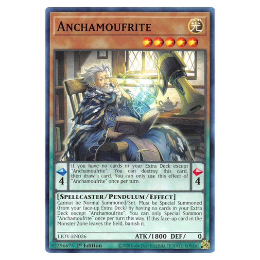 Yu-Gi-Oh! - Lightning Overdrive - Anchamoufrite (Common) LIOV-EN026