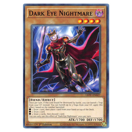 Yu-Gi-Oh! - Lightning Overdrive - Dark Eye Nightmare (Common) LIOV-EN027