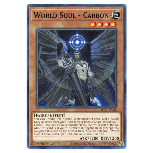 Yu-Gi-Oh! - Lightning Overdrive - World Soul - Carbon (Common) LIOV-EN028