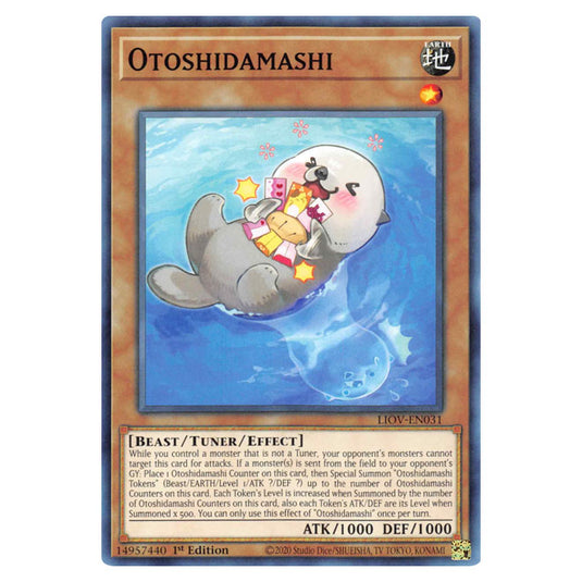 Yu-Gi-Oh! - Lightning Overdrive - Otoshidamashi (Common) LIOV-EN031