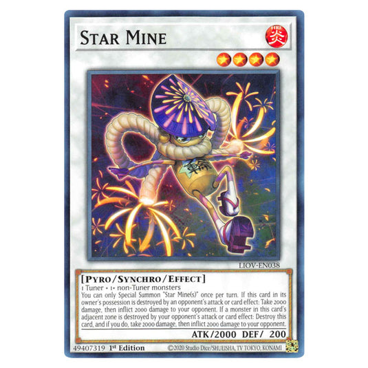 Yu-Gi-Oh! - Lightning Overdrive - Star Mine (Common) LIOV-EN038