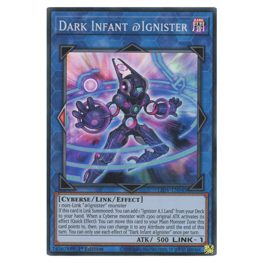 Yu-Gi-Oh! - Lightning Overdrive - Dark Infant @Ignister (Super Rare) LIOV-EN045