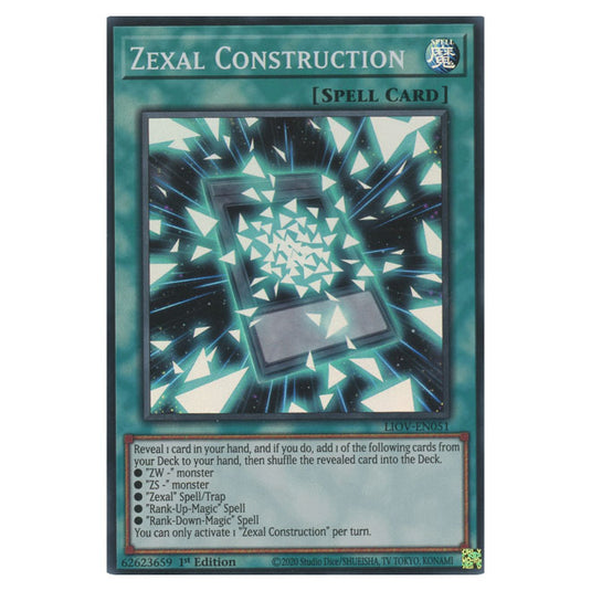 Yu-Gi-Oh! - Lightning Overdrive - Zexal Construction (Super Rare) LIOV-EN051