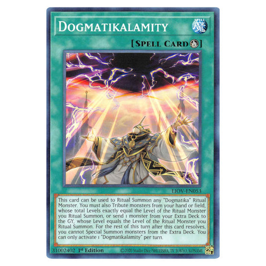 Yu-Gi-Oh! - Lightning Overdrive - Dogmatikalamity (Common) LIOV-EN053