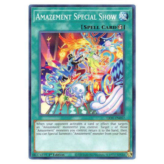 Yu-Gi-Oh! - Lightning Overdrive - Amazement Special Show (Common) LIOV-EN057