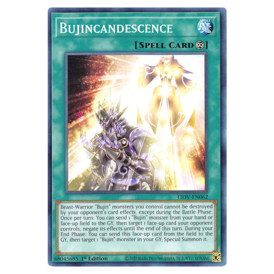 Yu-Gi-Oh! - Lightning Overdrive - Bujincandescence (Common) LIOV-EN062