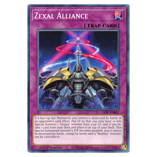 Yu-Gi-Oh! - Lightning Overdrive - Zexal Alliance (Common) LIOV-EN067