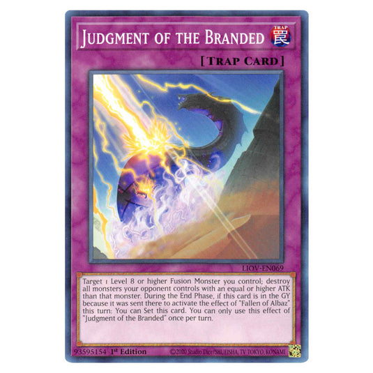 Yu-Gi-Oh! - Lightning Overdrive - Judgment of the Branded (Common) LIOV-EN069