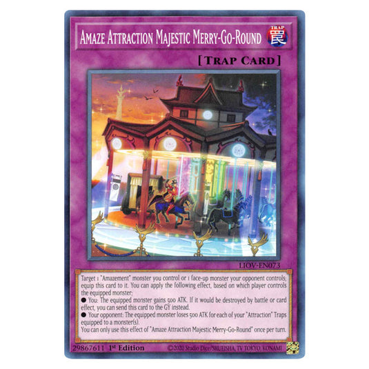 Yu-Gi-Oh! - Lightning Overdrive - Amaze Attraction Majestic Merry-Go-Round (Common) LIOV-EN073