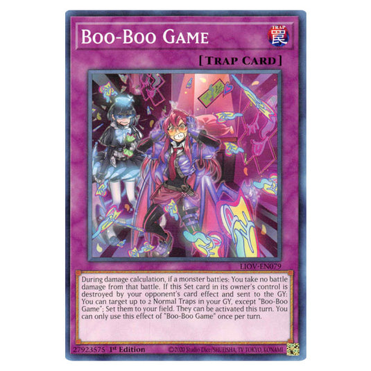 Yu-Gi-Oh! - Lightning Overdrive - Boo-Boo Game (Common) LIOV-EN079