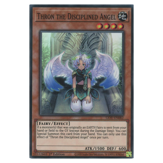 Yu-Gi-Oh! - Lightning Overdrive - Thron the Disciplined Angel (Super Rare) LIOV-EN082