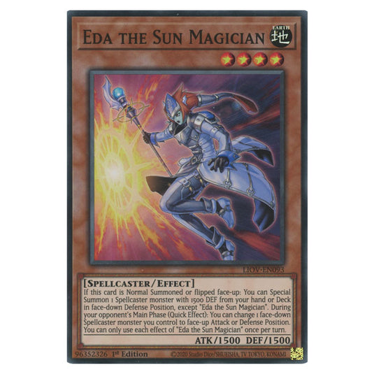 Yu-Gi-Oh! - Lightning Overdrive - Eda the Sun Magician (Super Rare) LIOV-EN093