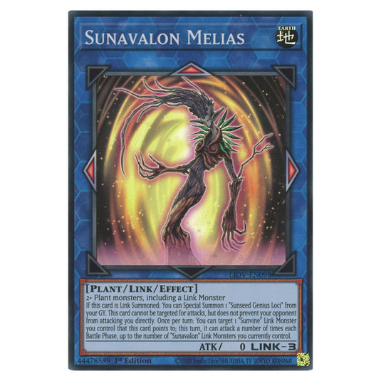 Yu-Gi-Oh! - Lightning Overdrive - Sunavalon Melias (Super Rare) LIOV-EN098
